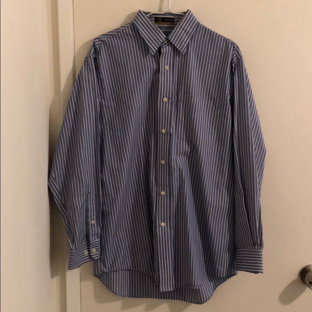 Vertical Stripe Dress Shirt